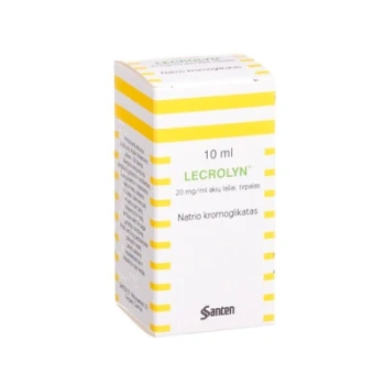 Lecrolyn 20mg/ml 10ml pic. oft. 