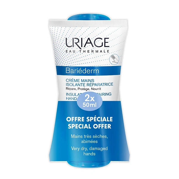 Uriage Bariederm Set Crem de maini 50ml, 2buc Uriage Bariederm Set Crem de maini 50ml, 2buc