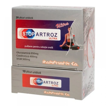 Stopartroz Ultra (850mg+400mg+500mg/4g) sachets N20 (+10 CADOU)