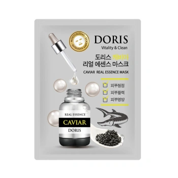 Doris Real Essence Mască pentru față cu extract de Caviar 25ml