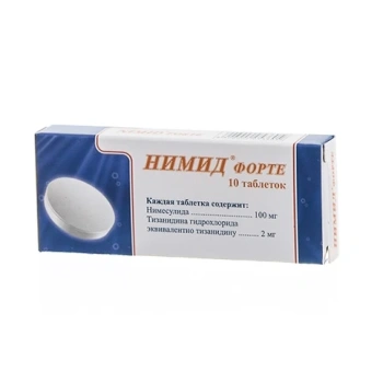 Nimid Forte 100mg+2mg comp. N10