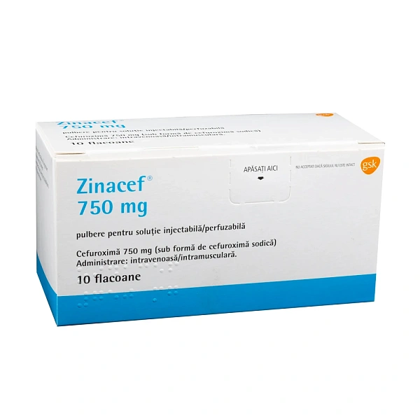 Zinacef 750mg pulb.sol.inj. N10 Zinacef 750mg pulb.sol.inj. N10