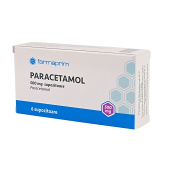 Paracetamol 500mg sup. N6x1