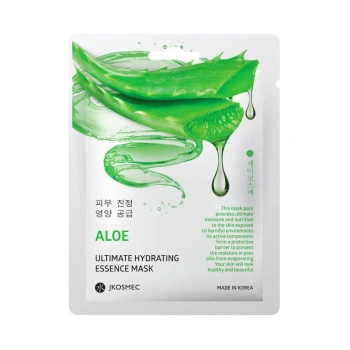 JKOSMEC Masca pentru față din țesătura cu aloe, 25ml