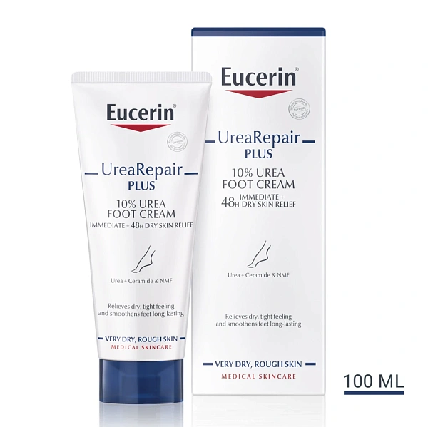 Eucerin UreaRepair PLUS 10% Uree Cremă pentru picioare 100ml