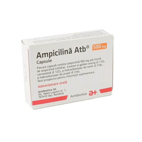 Ampicillin 500mg caps. N10 Ampicillin 500mg caps. N10