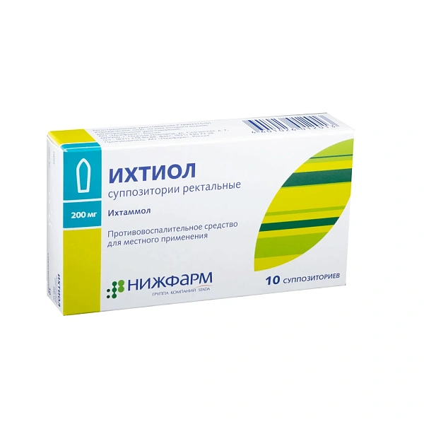 Ihtiol 200mg sup. N10