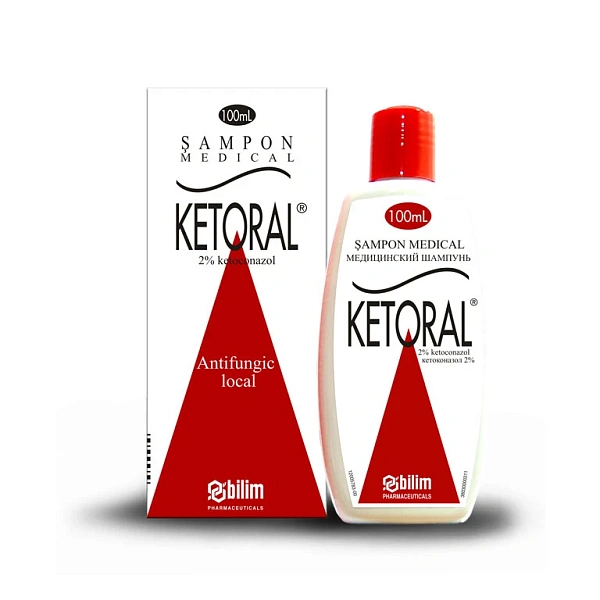 Ketoral 2% 100ml Sampon N1 OTC
