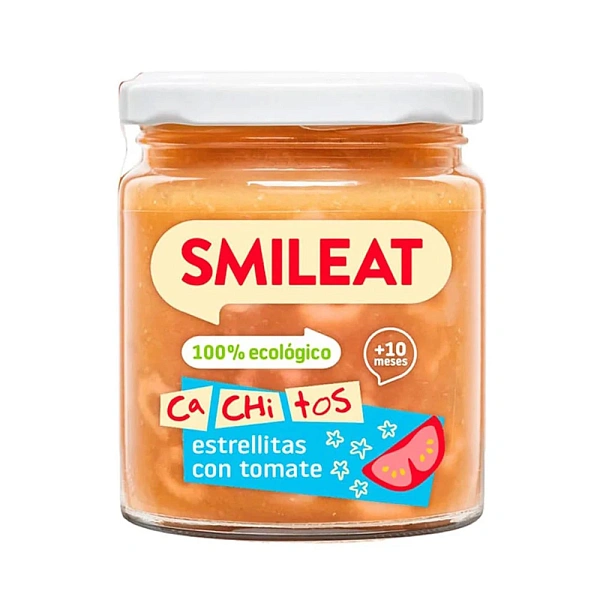 Smileat Piure organic paste cu roșii,10+ luni, 230gr Smileat Piure organic paste cu roșii,10+ luni, 230gr