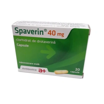 Spaverin 40mg caps. N10x2