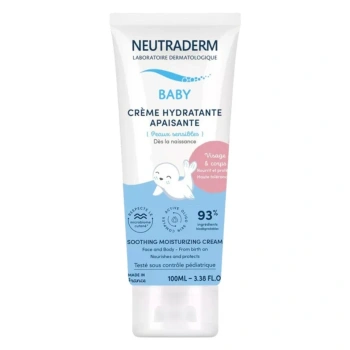 NEUTRADERM Baby Cremă hidratanta, calmanta pentru față și corp pentru copii 0+, 100ml