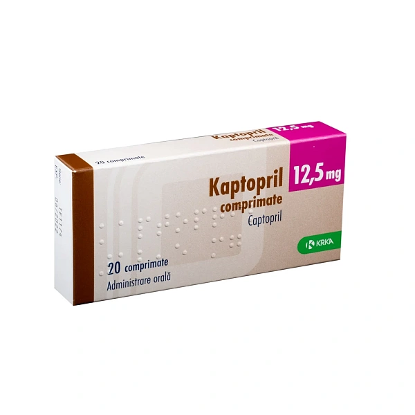 Captopril 12.5mg comp. N20