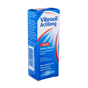Vibrocil Actilong 1mg/ml 10ml spray naz. doze masur. sol. 