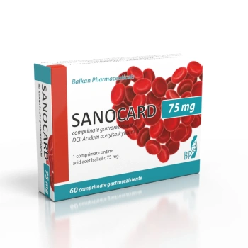 Sanocard 75mg comp. gastrorez. N20x3