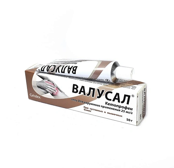 Valusal gel 25mg/g 50g