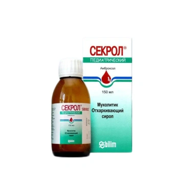 Sekrol pediatric 15mg/5ml 150ml sirop  Sekrol pediatric 15mg/5ml 150ml sirop