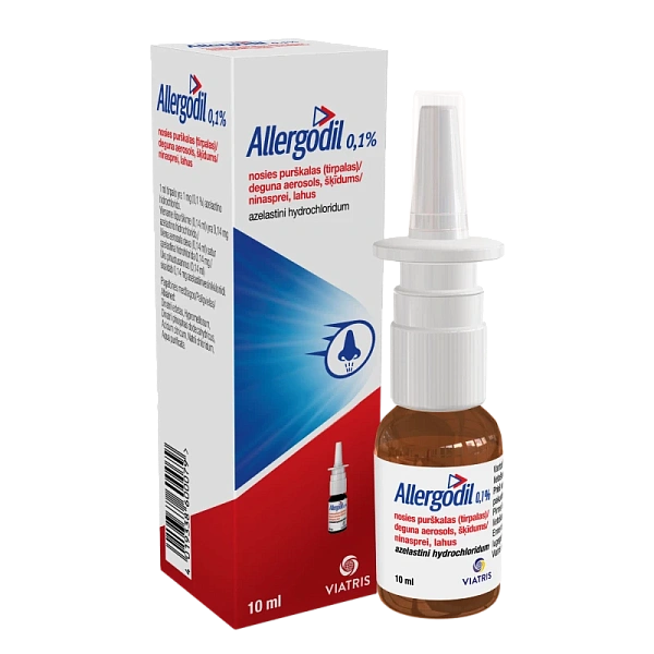 Allergodil 0.1% 10ml spray naz.sol. N1