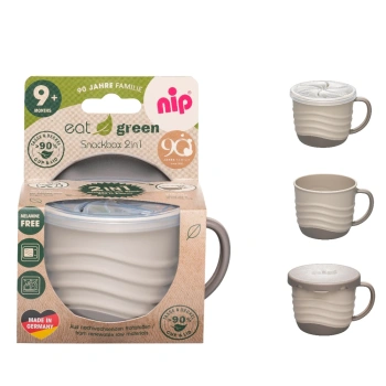 NIP Eat Green Snackbox 2 in 1 bej