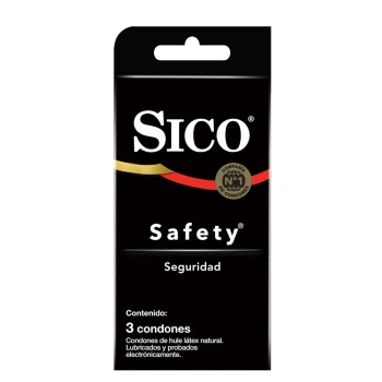 Prezervative Sico N3 Safety (clasice)