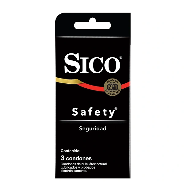 Prezervative Sico N3 Safety (clasice) Prezervative Sico N3 Safety (clasice)