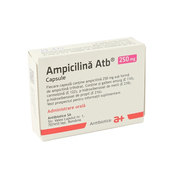 Ampicillin 250mg caps. N20 Ampicillin 250mg caps. N20