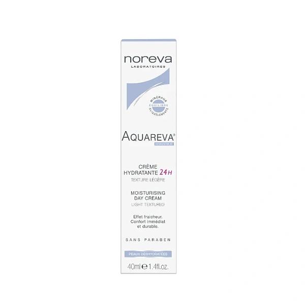 Noreva AQUAREVA Cremă hidratantă 24h textură fluida 40 ml (ten normal, combinat)