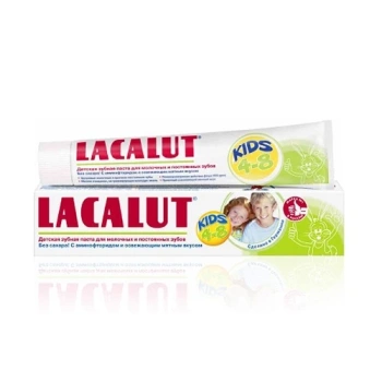 Lacalut Pasta d. Kids 4-8 ani f.zahar 50ml