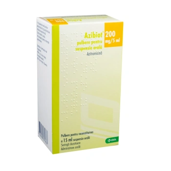 Azibiot 200mg/5ml 15ml pulb./susp. orala  N1
