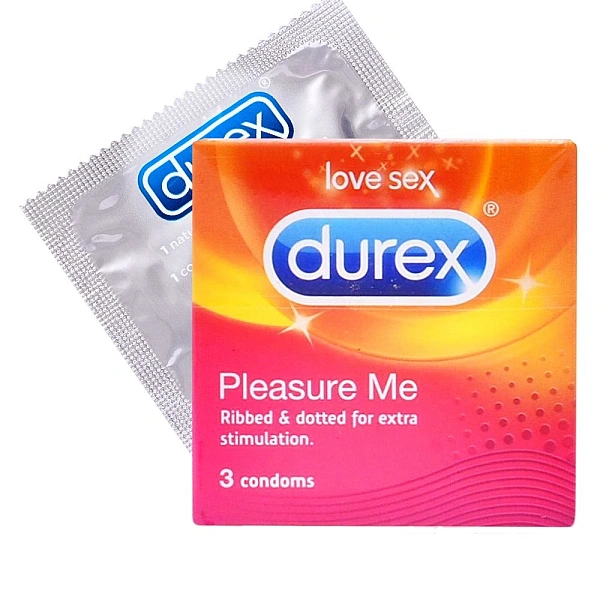 Prezervative Durex N3 Pleasure Me Prezervative Durex N3 Pleasure Me