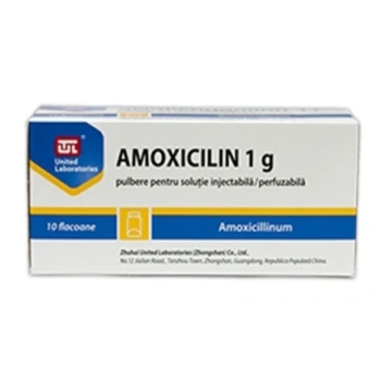 Amoxicillin 1g pulb.sol.inj. N10 Amoxicillin 1g pulb.sol.inj. N10