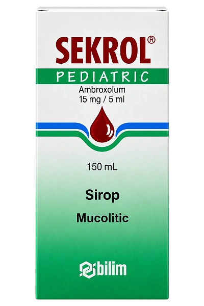 Sekrol pediatric 15mg/5ml 150ml sirop 