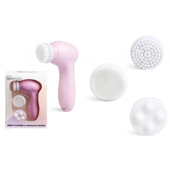 IDC Institute Perie electrica pentru curatarea si masajul fetei (3 accesorii)