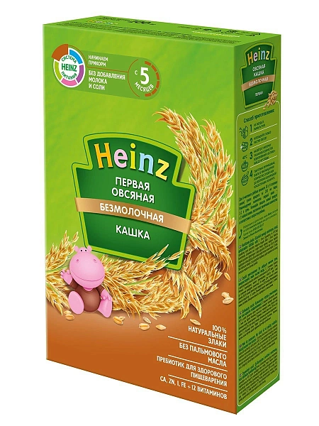 Heinz Terci de ovăz cu prebiotice 180g Heinz Terci de ovăz cu prebiotice 180g